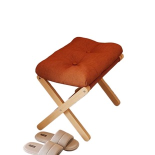 小凳子换鞋凳门口家用矮凳折叠客厅沙发凳茶几搁脚凳脚踏凳榫卯