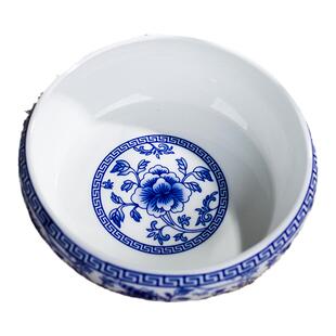 茶洗陶瓷洗茶杯碗笔洗水洗青花瓷功夫茶具茶道配件六君子釉下彩