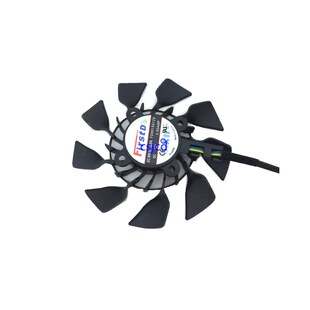 用镭风HD7750龙蜥版1024M PLA08015S12HH HD7750 HD7770显卡风扇