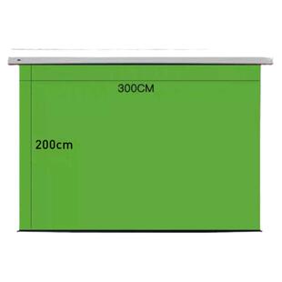 直播间电动绿幕背景轴无线遥控抠像背景布壁挂式可升降地拉绿幕便携式卷轴背景架抠图摄影棚蓝幕布