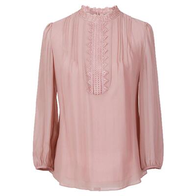 简爱诺优雅气质桑蚕丝衬衫