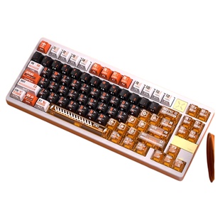 地平线双刻透光键帽原厂高度PBT材质五面热升华个性VGN V87pro