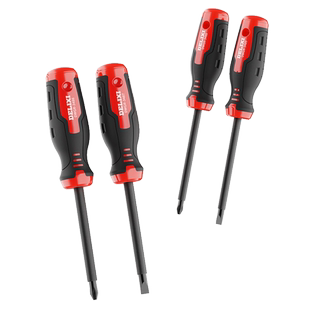 德力西螺丝刀十字一字起子耐压改锥家用强磁梅花螺丝批电工专用