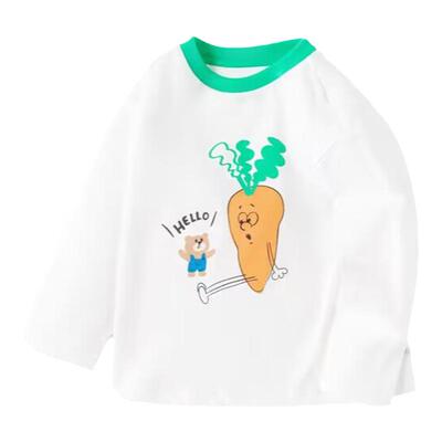 儿童长袖T恤薄款纯棉打底衫