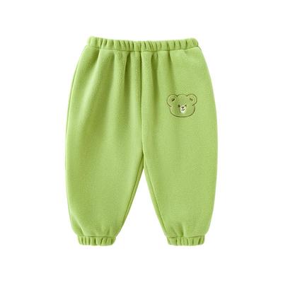 宝宝摇粒绒裤子保暖长裤