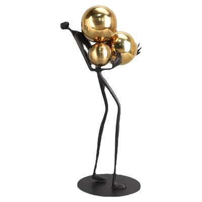 北欧风格电视柜金属摆件软装饰品