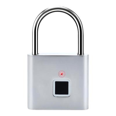 指纹密码锁挂锁防水防锈锁头户外