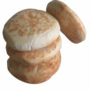 河南烧饼清真发面火烧馍正宗美食特产营养早餐饼即食小吃25个包邮