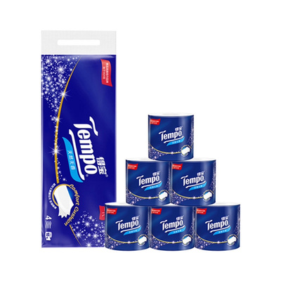 得宝有芯卷筒纸家用卫生纸160克