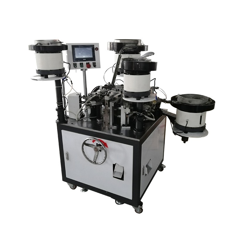 全自动器机械设备登山挂腰钥匙弹簧扣组装HT-19型号钩扣装配机