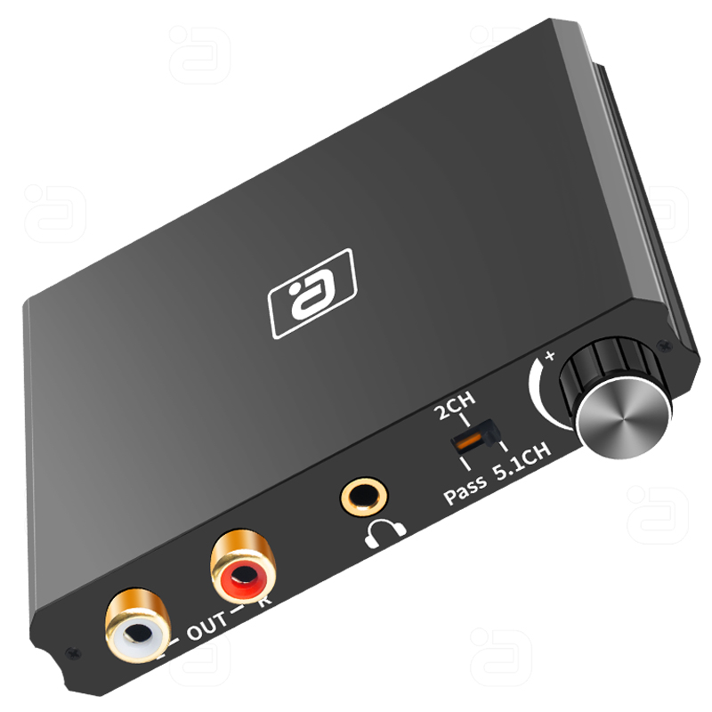 阿音 HDMI2.0音频分离器hdcp高清192K解码耳放音量可调节高阻抗