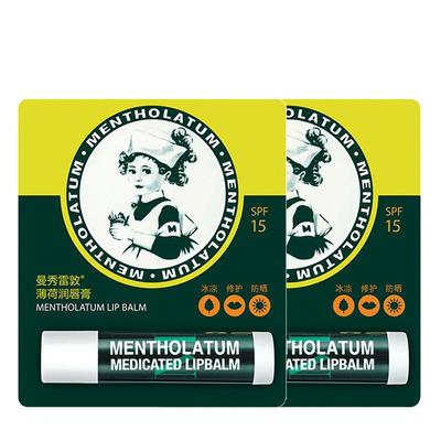 曼秀雷敦薄荷唇膏补水保湿