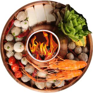 雄丰火锅丸子禄禄无穷套餐包心带馅6斤火锅食材麻辣烫肉丸鱼丸子