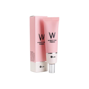 Wlab粉色妆前乳隔离遮盖毛孔遮瑕素颜霜控油自然提亮面部打底持妆
