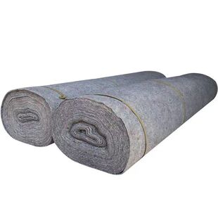 土工布毛毡工程布混凝土养护园艺大棚养殖保温毯被保湿隔热黑心棉