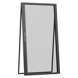 隐形伸缩推拉式免打孔纱窗定制可拆卸隐形金刚网纱窗网自装外开窗