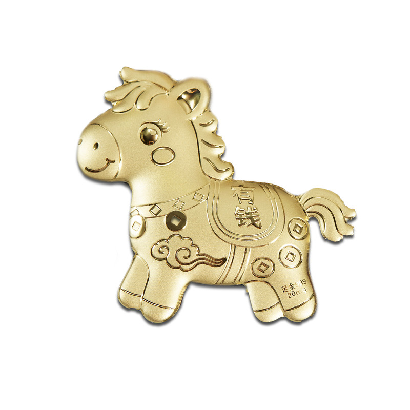 马上有钱马上发财暴富手机链可爱卡通马钥匙扣送闺蜜女友新年礼物