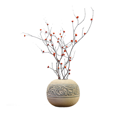 禅意干枝枯枝装饰摆件