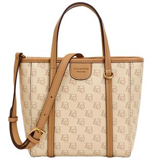 百丽包包女新款妈妈包通勤复古斜挎包手提小托特包菜篮子X6998BX4