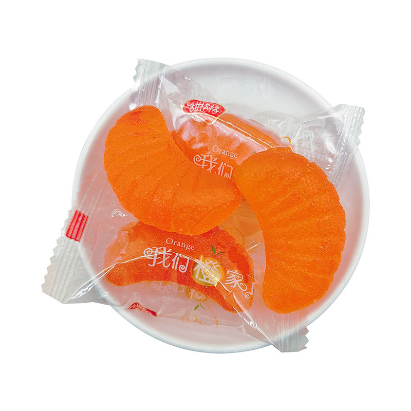 甜格格我们橙家了软糖年货零食