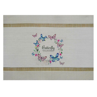 来图定制印刷logo个性彩色西餐垫