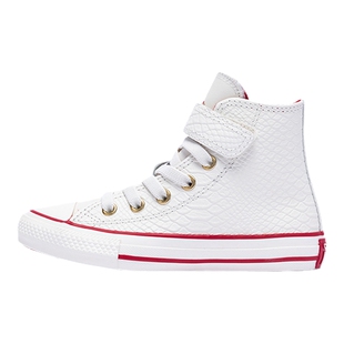 【CNY系列】匡威儿童帆布鞋男女童高帮魔术贴休闲鞋子红色A13352C