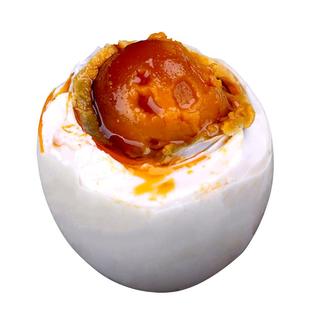 75gx20枚红荷花咸鸭蛋 绿色食品 湖区散养红泥腌制流油礼盒装包邮