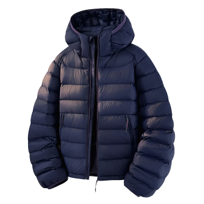轻量化连帽排骨羽绒服男冬季轻薄