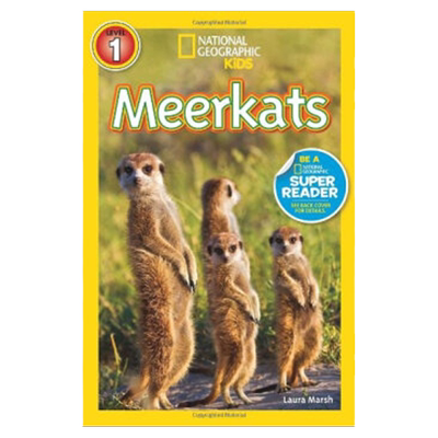 【外图原版】进口英文 国家地理 少儿儿童版NGR MEERKATS狐獴