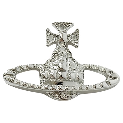 暗黑西太后美甲锆石镶钻歪心珍珠