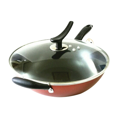 厨得乐36cm平底电磁炉通用不粘锅