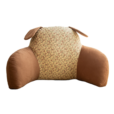 阳春小镇小狗床头靠垫软包榻榻米高级感沙发飘窗靠背枕腰靠可拆洗