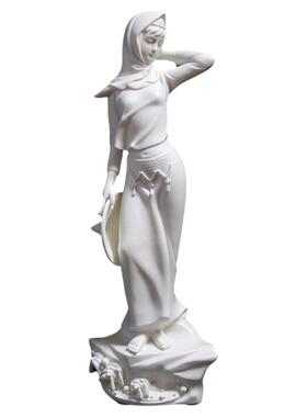 白瓷摆件德化人物工艺品惠安女
