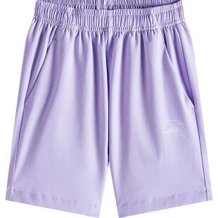 安踏儿童裤子女童短裤2026夏新款透气薄款五分裤宽松运动速干短裤