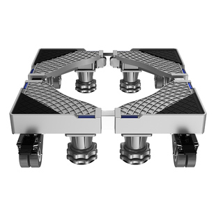 适用海尔洗衣机底座架全自动移动万向轮加高架滚筒波轮减震置物架