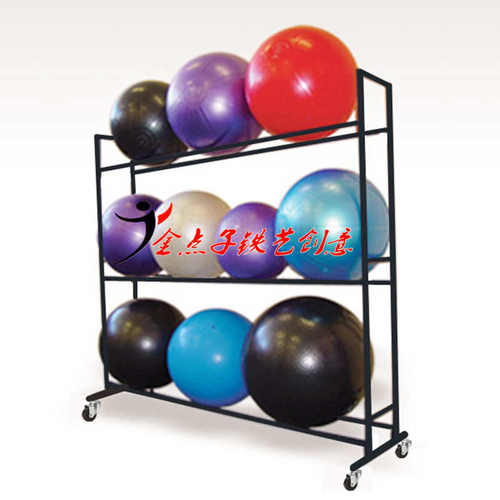 瑜伽球架 瑜伽垫架子波速球收纳整理架健身馆瑜伽房器材置物架