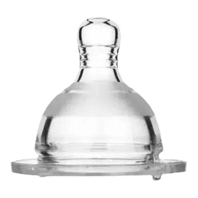 顺丰包邮新生宽口径硅胶无孔奶嘴