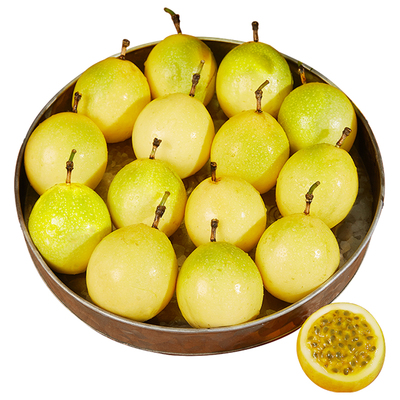 钦蜜9号百香果纯甜特大黄金百香果特甜新鲜品质大果顺丰包邮5斤