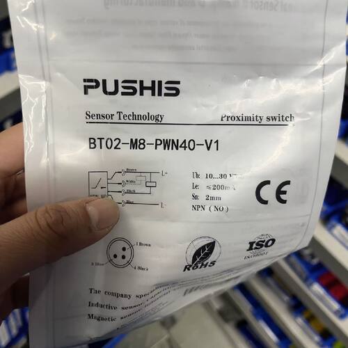 议价普希斯PUSHIS接近开关感测器BT02M8PWN40V1BT1.5M6PBN35V3