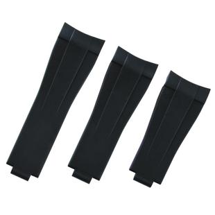 适用劳力士手表带男潜航者黑绿水鬼GMT迪通拿Rubber B氟橡胶表带