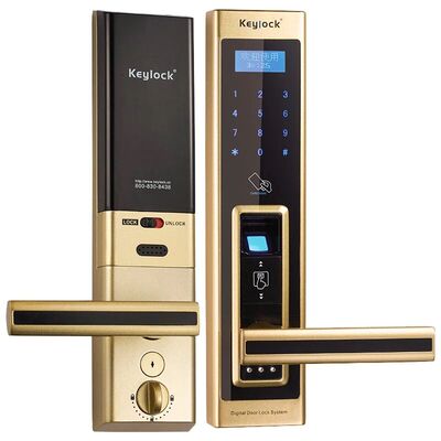 第吉尔指纹锁刷卡锁微信远程密码