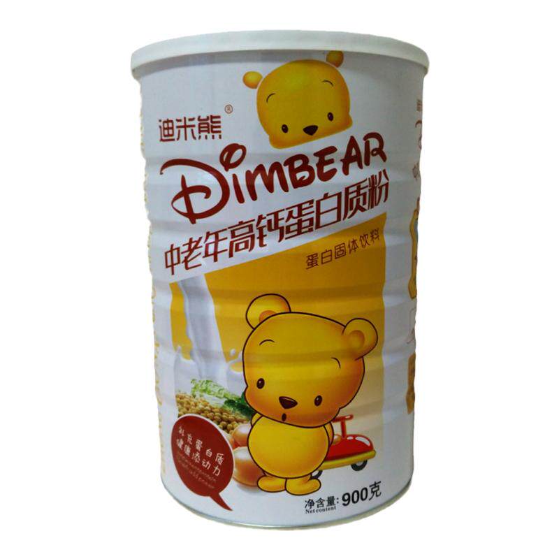 迪米熊中老年高钙无蔗糖蛋白粉