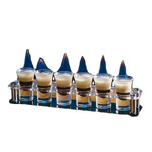 子弹杯白酒杯吞杯玻璃小酒杯一口杯shot杯酒吧b52鸡尾酒杯架套装