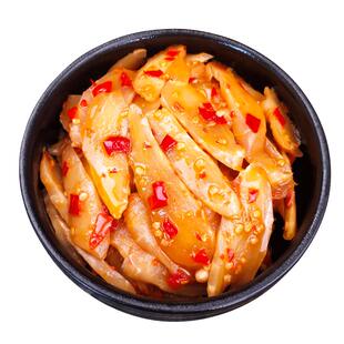 湖南特产泡姜嫩姜新鲜腌制酸姜腌生姜片下饭菜酸辣剁椒仔姜280g