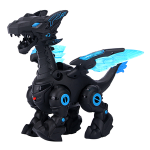 大号喷雾电动遥控恐龙模型玩具会动走路霸王龙迅猛龙飞龙仿真套装