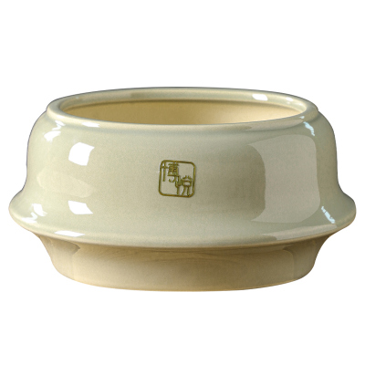 陶瓷花盆古典新中式包邮送托盘