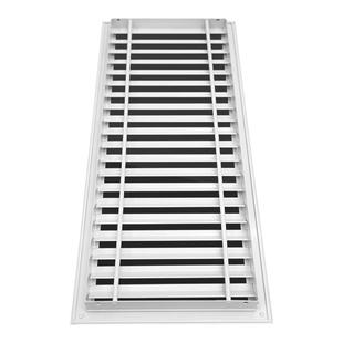 铝合金橱柜透气百叶门厨房燃气表柜门百叶窗鞋柜通气孔格栅网18板