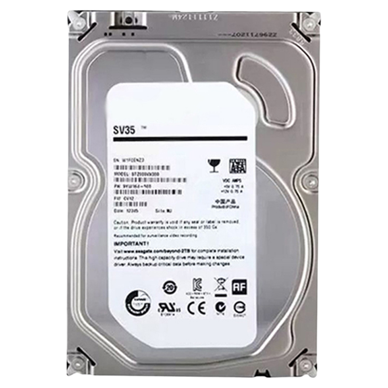 监控专用1TB2t3t4t机械硬盘3.5寸台式电脑摄像机服务器大中华海康