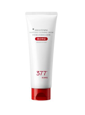 韩束377美白洗面奶氨基酸洁面乳烟酰胺控油温和清洁毛孔专用男女