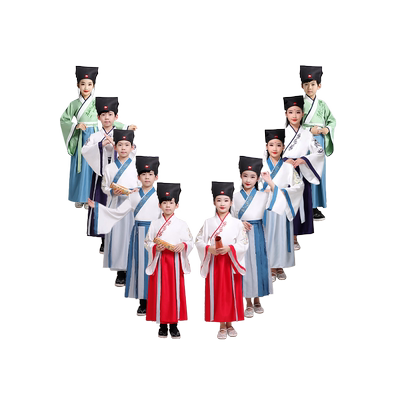 荷香艺梦2023柔美尼连体汉服国学
